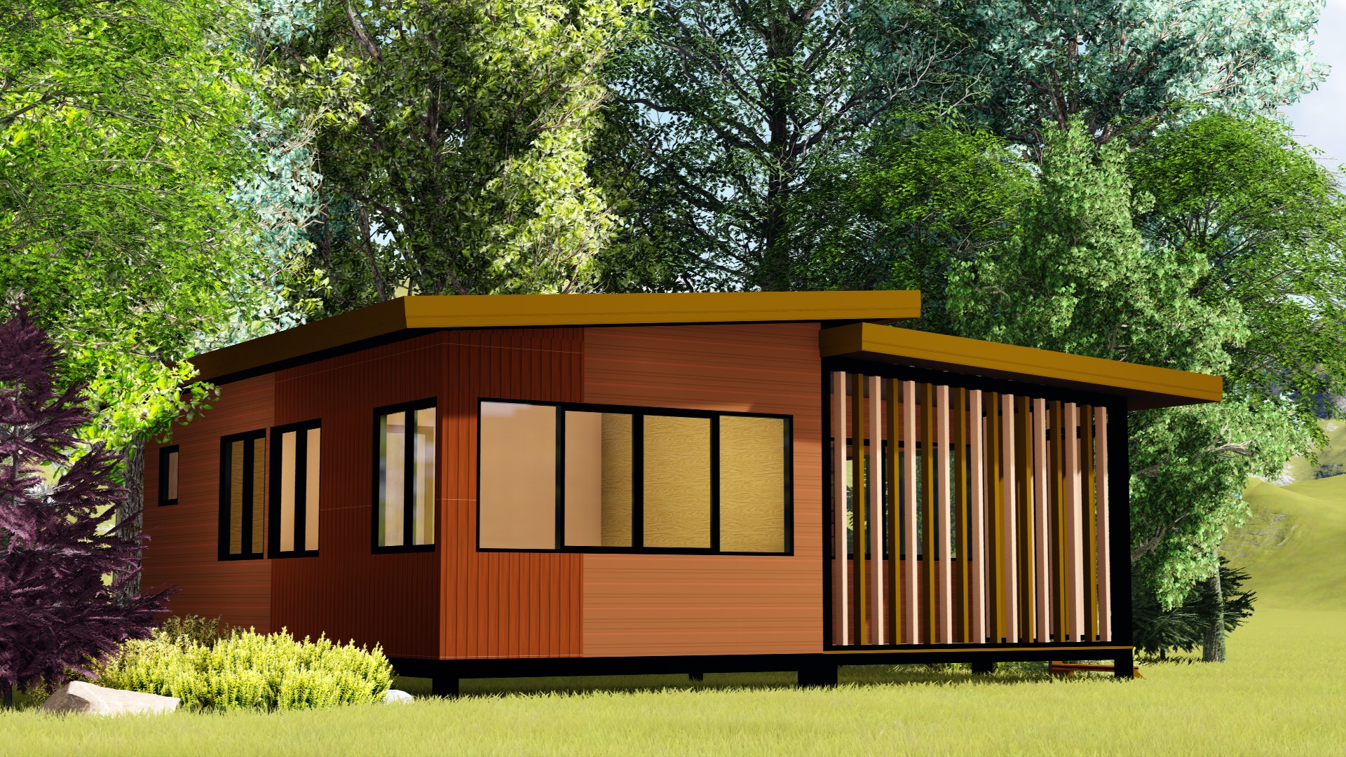 แบบบ้าน Modulux BA-09 แบบบ้าน Modulux BA-09