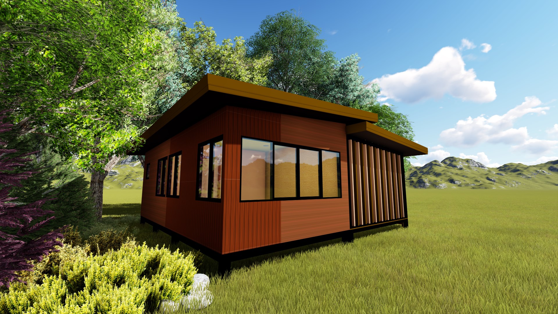 แบบบ้าน Modulux BA-09 แบบบ้าน Modulux BA-09