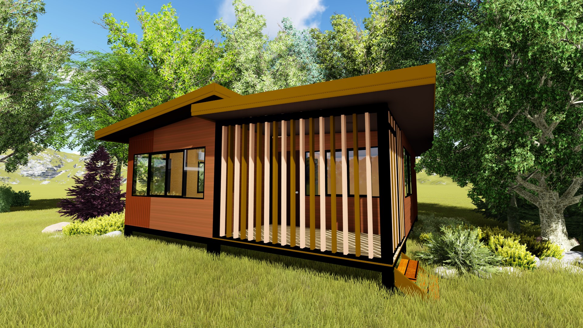 แบบบ้าน Modulux BA-09 แบบบ้าน Modulux BA-09