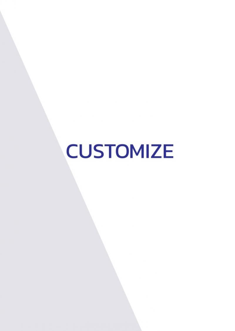 Basic Series Brochure Customize