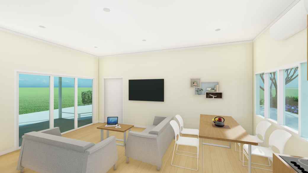 modulux modern house MO-01 Interior